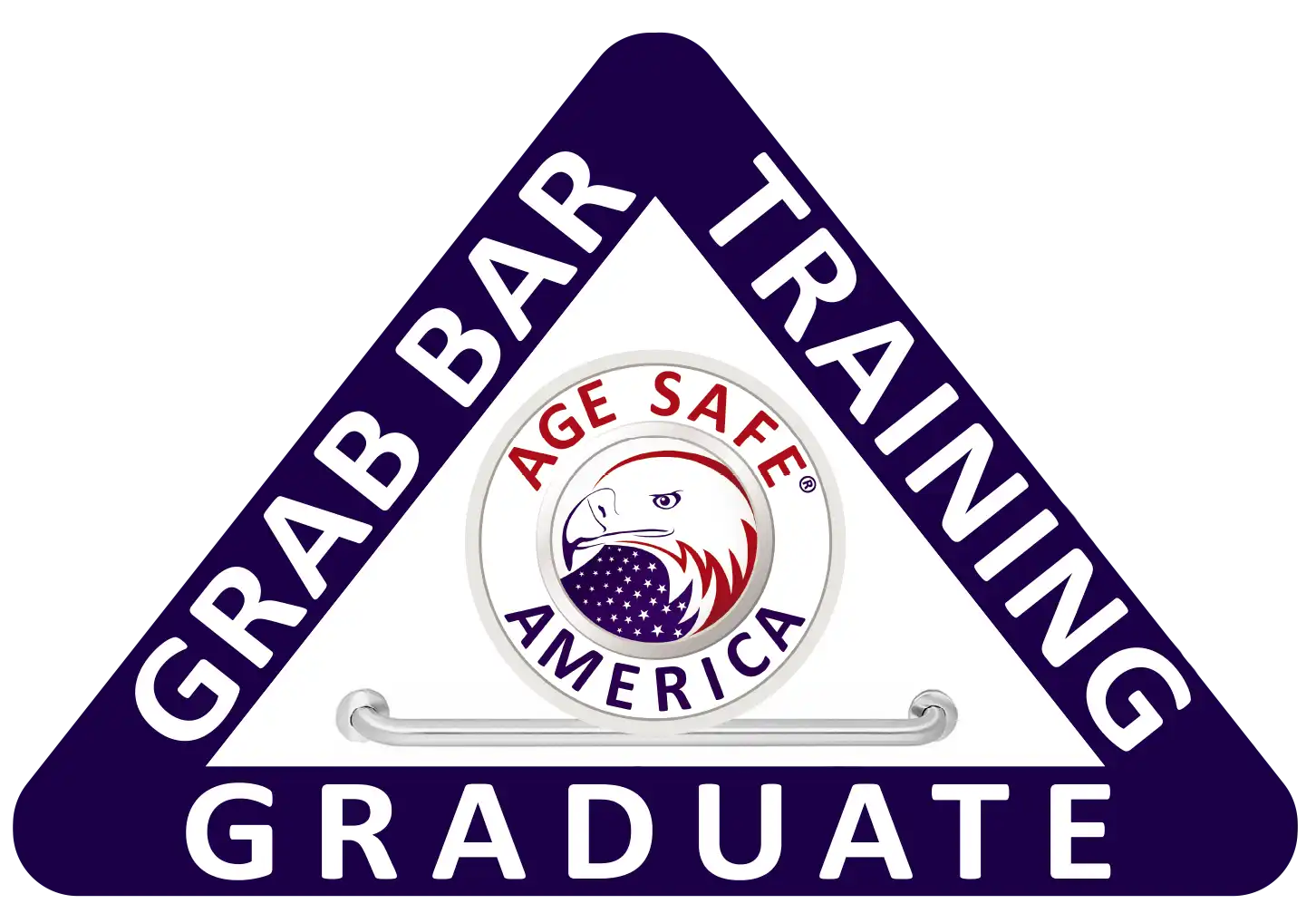 Age Safe Grab Bar Training Graduate logo.