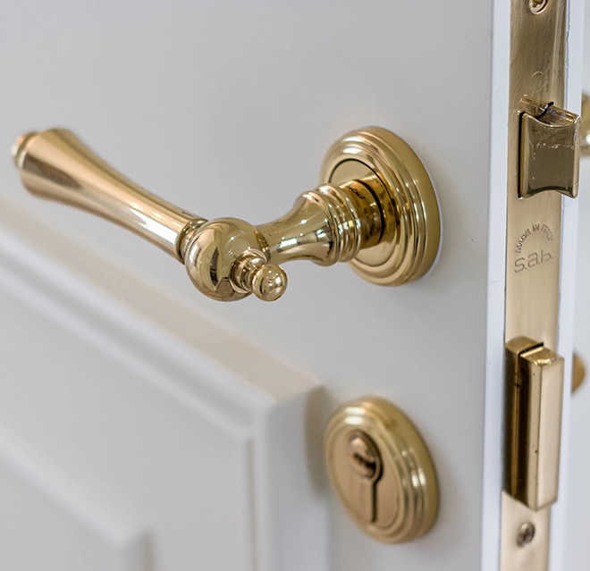 Door lockset.