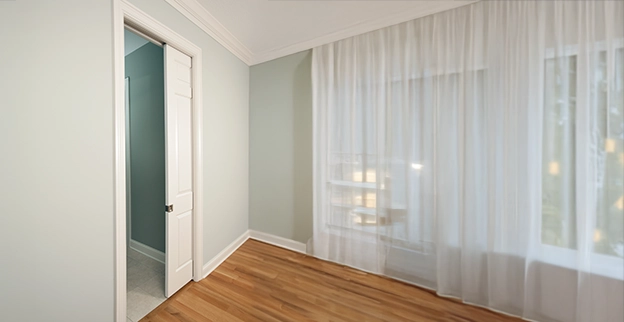 Pocket door.