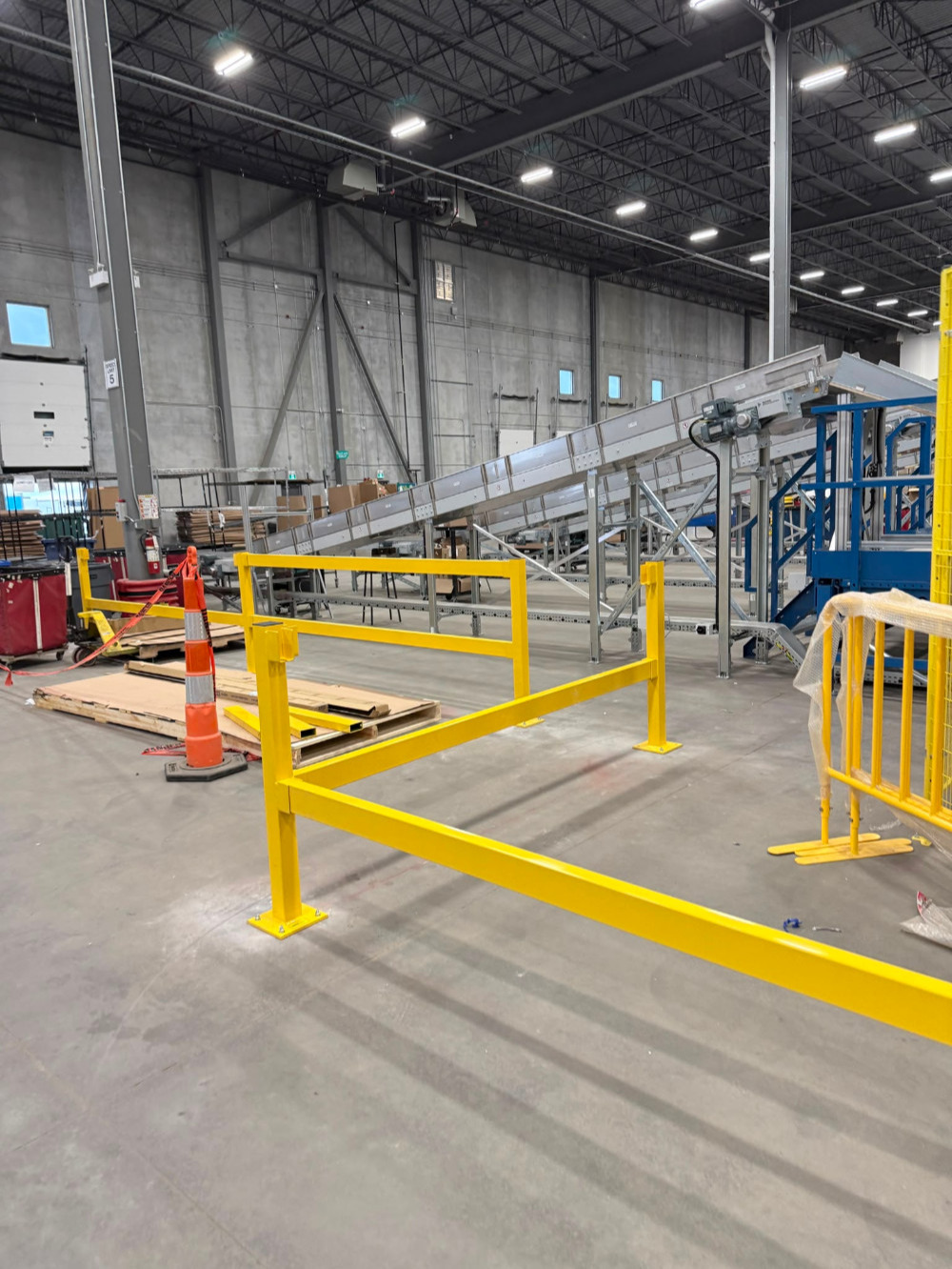 Industrial Railings Install